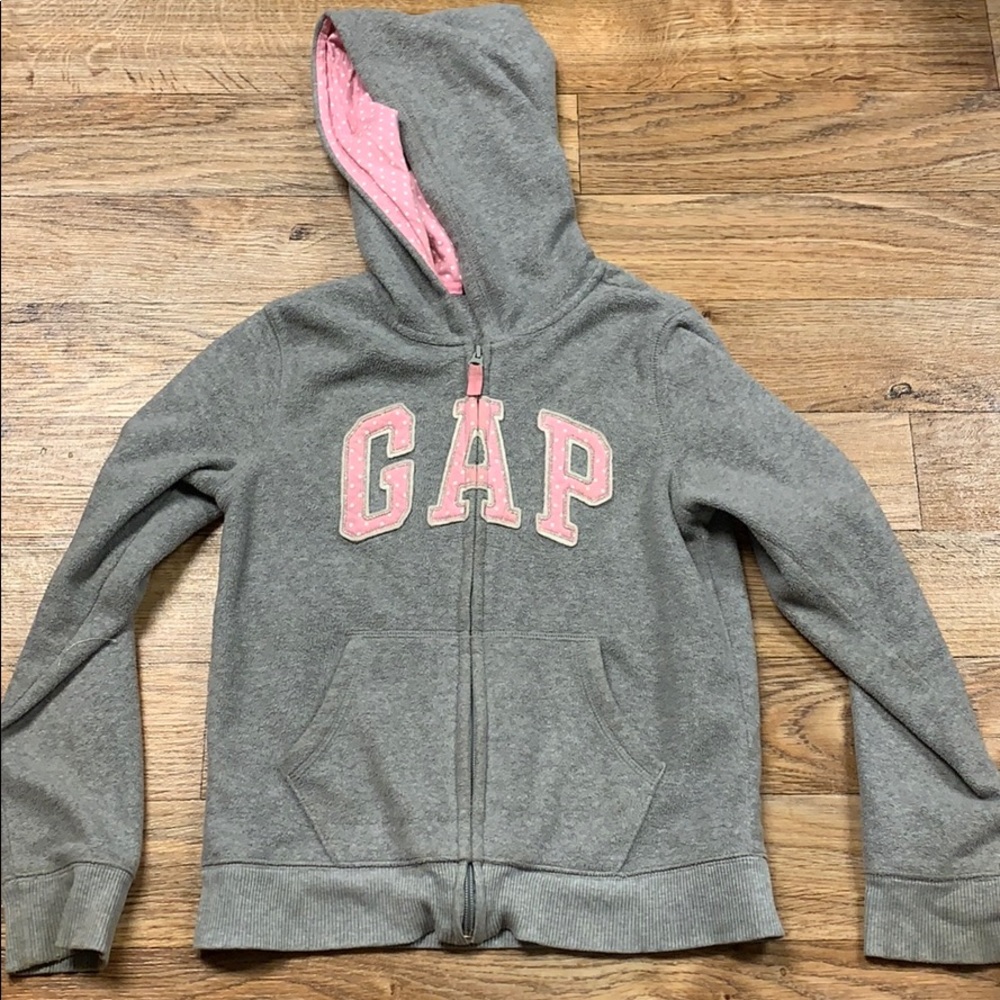 GAP girls zip up jacket